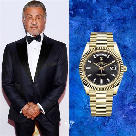 sylvester stallone gold rolex|sylvester stallone rolex.